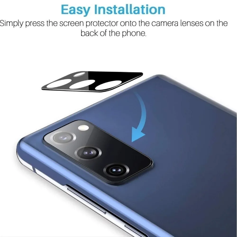 🔸️NIB Pack of 3 Tempered Glass Screen Protectors for Samsung Galaxy S20 FE 5G